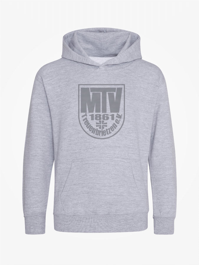Hoodie All Grey Kids Unisex