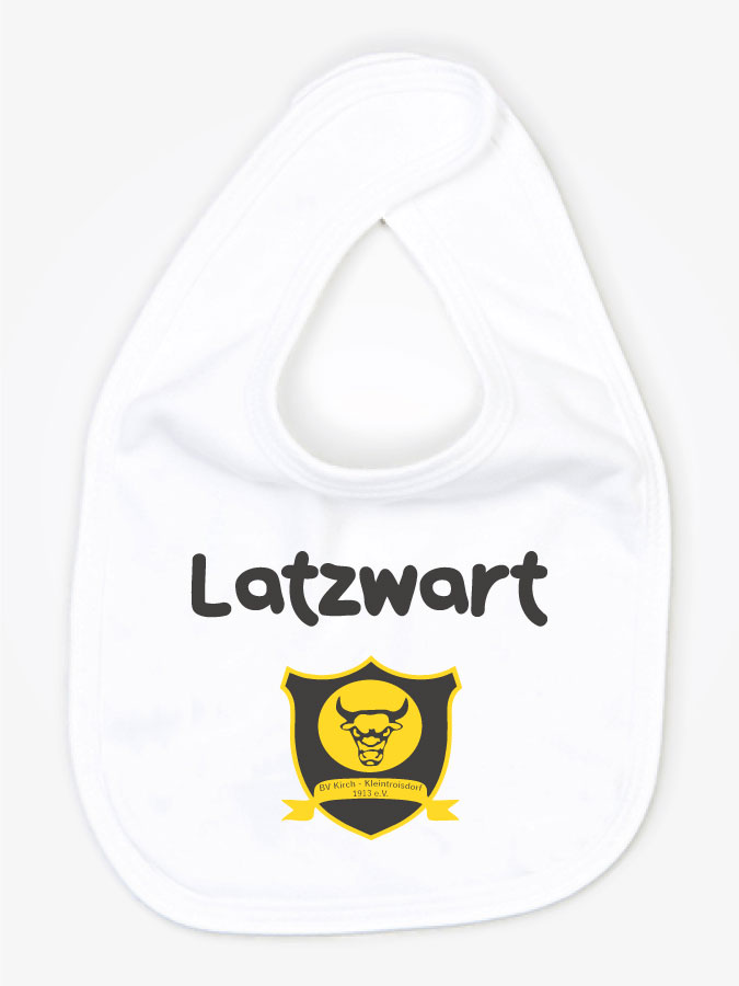 Babylätzchen Latzwart