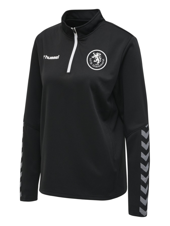 Hummel Authentic Half Zip Sweatshirt Damen