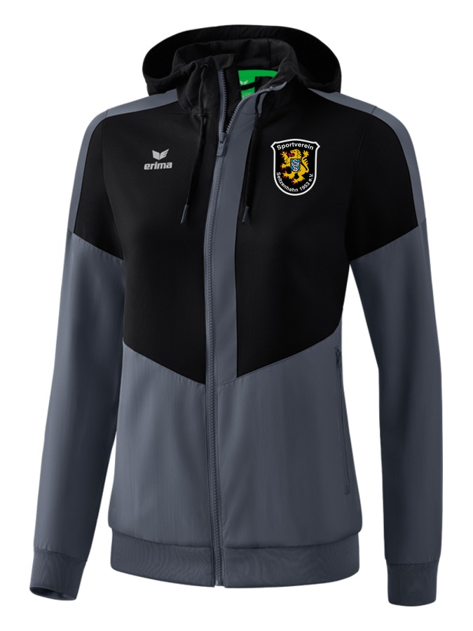 Erima Squad Tracktop Jacke mit Kapuze Damen