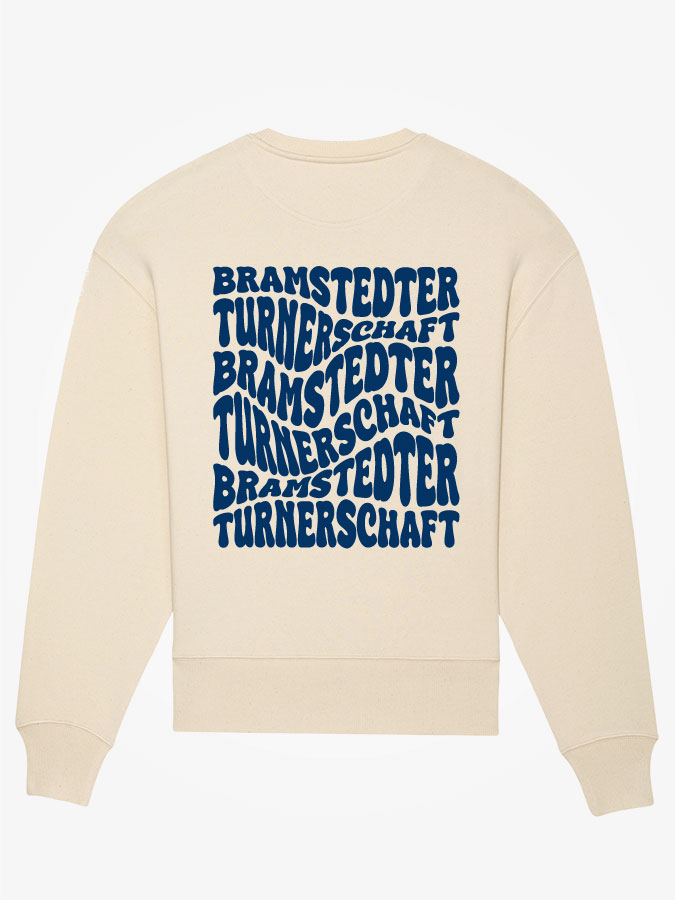 Oversized Sweater Wavy Herren