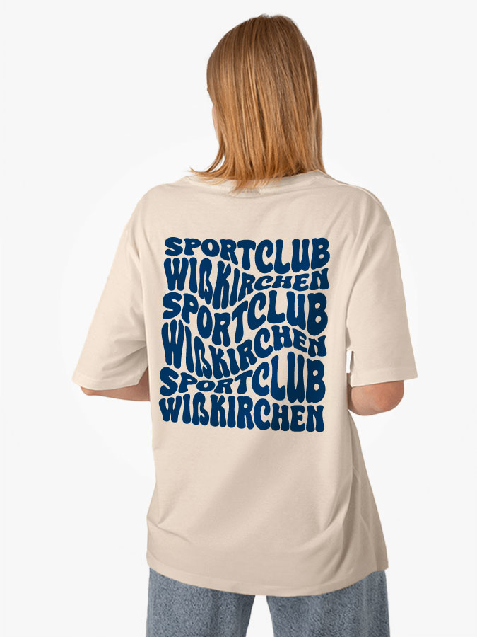 T-Shirt Oversized Wavy Unisex
