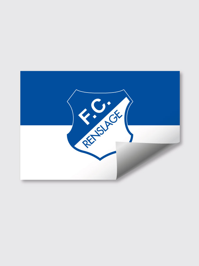 Aufkleber DIN A7 Logo