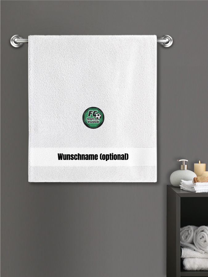 Badehandtuch Team Sticklogo
