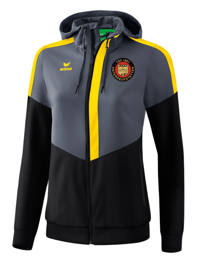 Erima Squad Tracktop Jacke mit Kapuze Damen