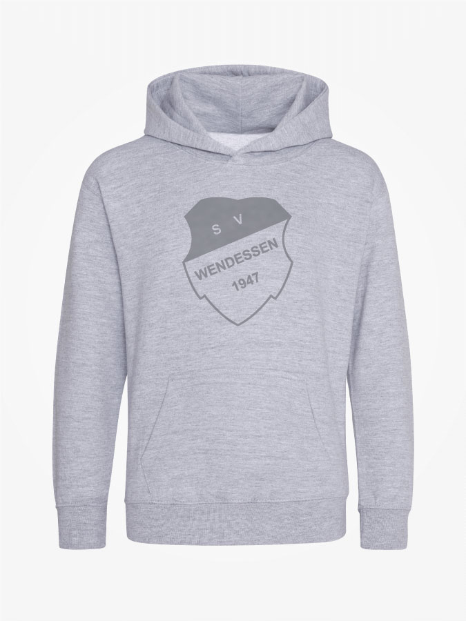 Hoodie All Grey Kids Unisex