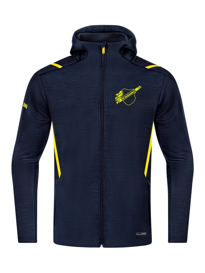Jako Freizeitjacke Challenge mit Kapuze
