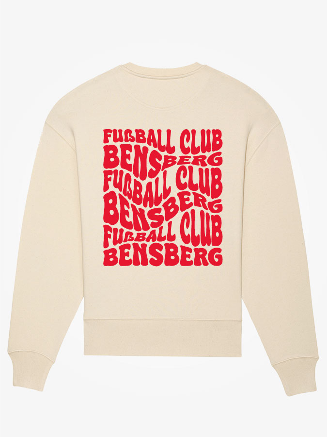 Sweatshirt Oversized Wavy Herren