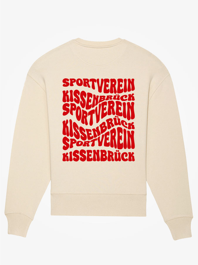 Oversized Sweater Wavy Herren