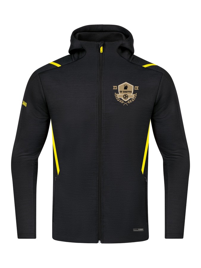 Jako Freizeitjacke Challenge mit Kapuze