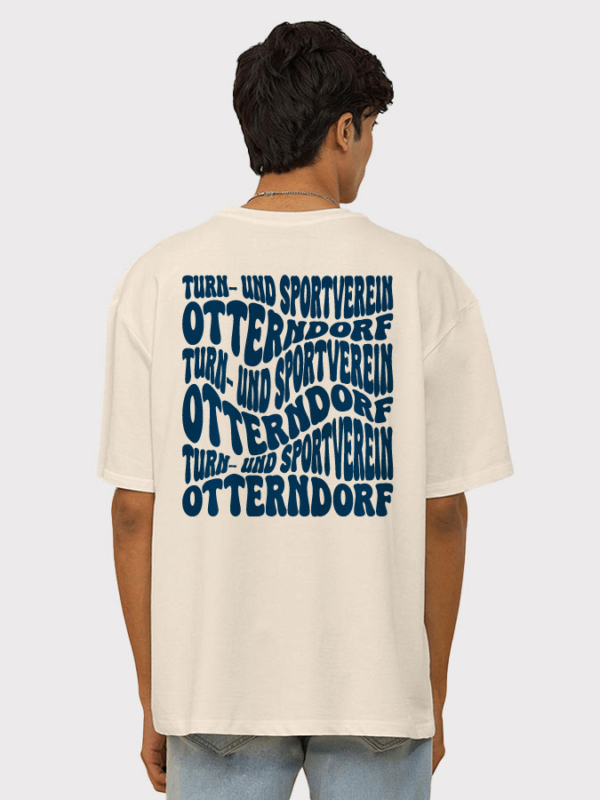 Oversized Shirt Wavy Herren