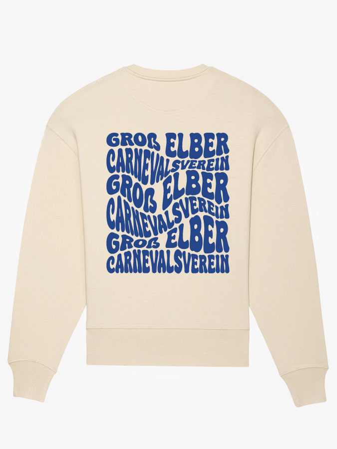 Oversized Sweater Wavy Herren