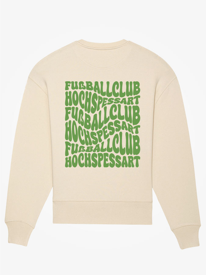 Sweatshirt Oversized Wavy Herren