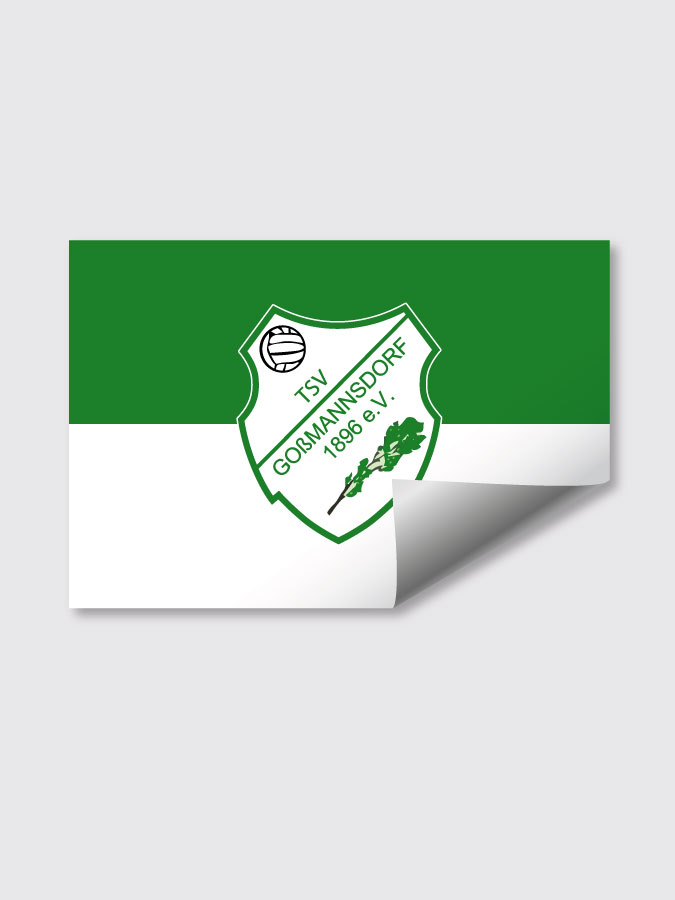 Aufkleber DIN A7 Logo