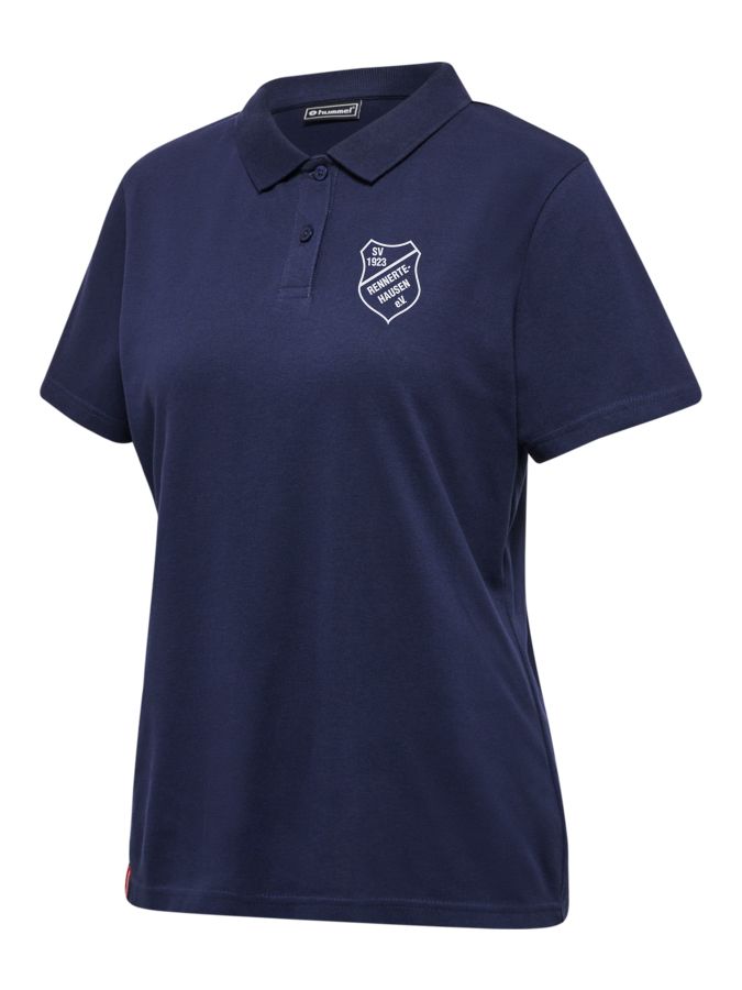 Hummel Red Classic Polo Damen