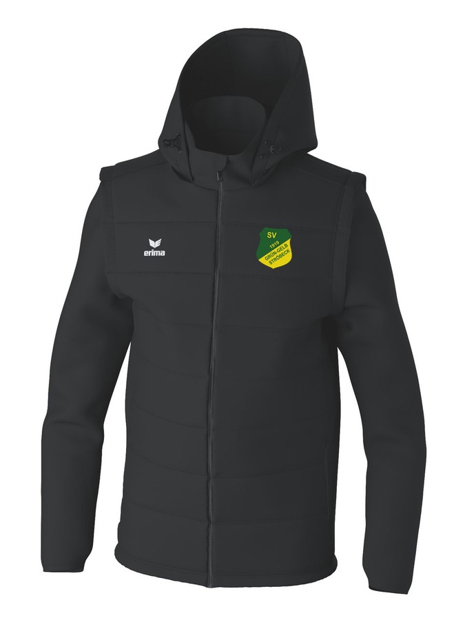 Erima Team Jacke mit abnehmbaren Ärmeln