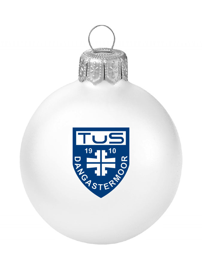 Weihnachtskugel Logo 8cm