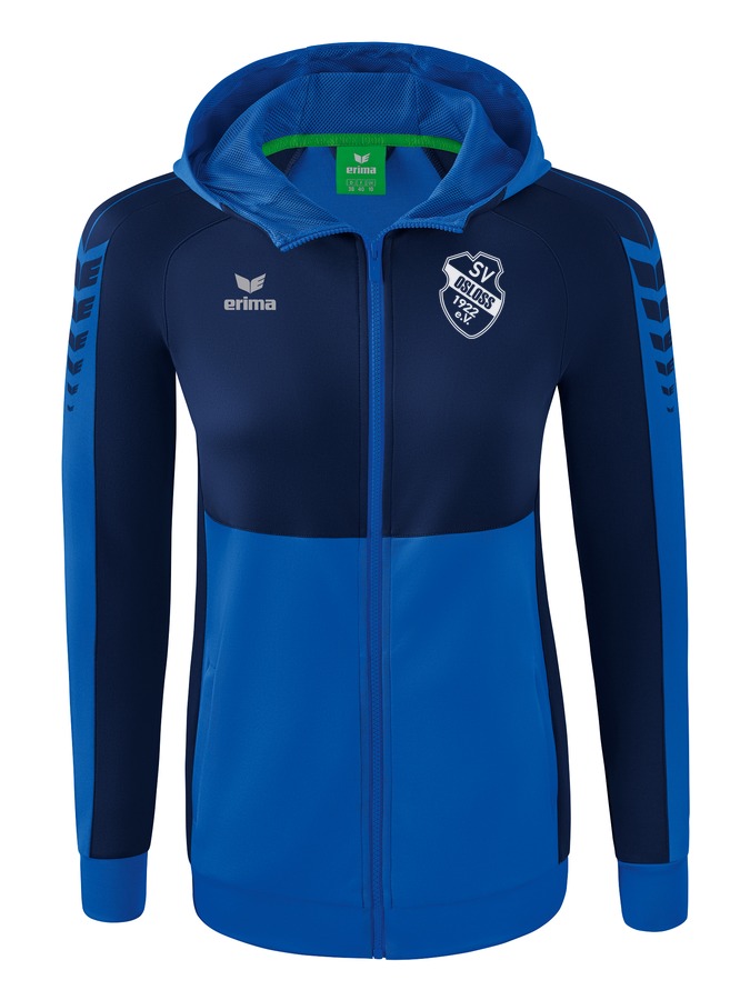 Erima Six Wings Trainingsjacke mit Kapuze Damen