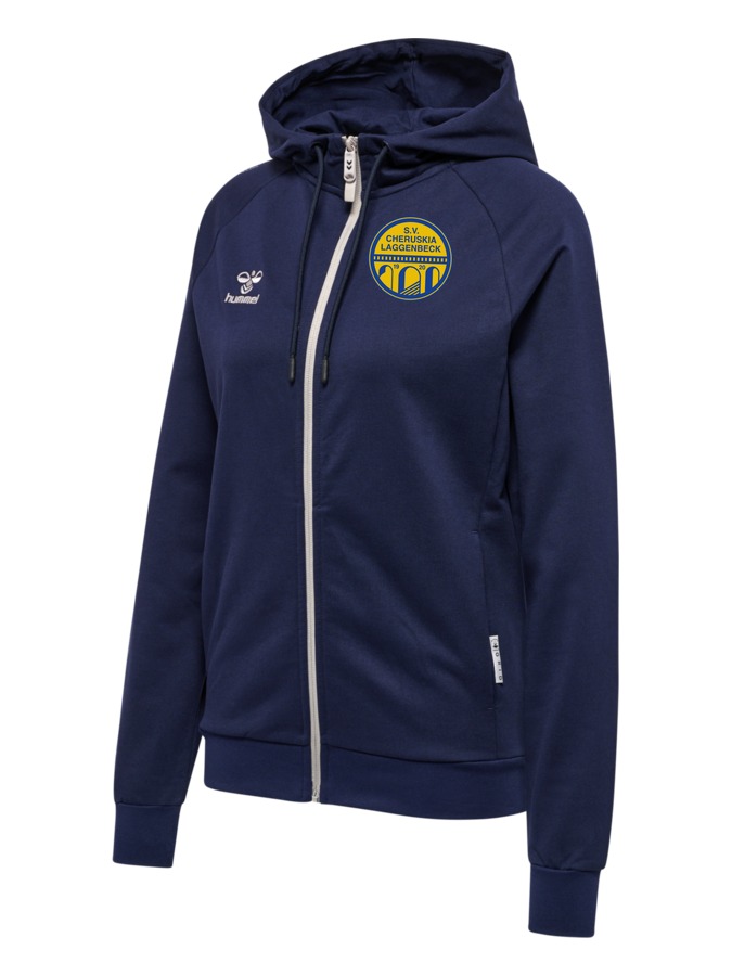 Hummel Move Grid Cotton Zip Hoodie Woma Damen