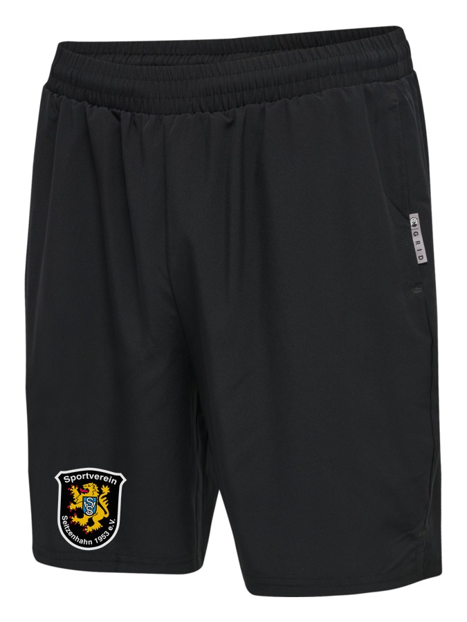 Hummel Move Grid Woven Shorts