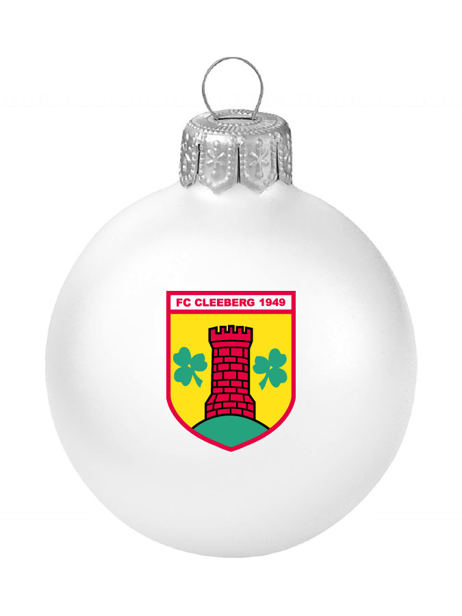 Weihnachtskugel Logo 8cm
