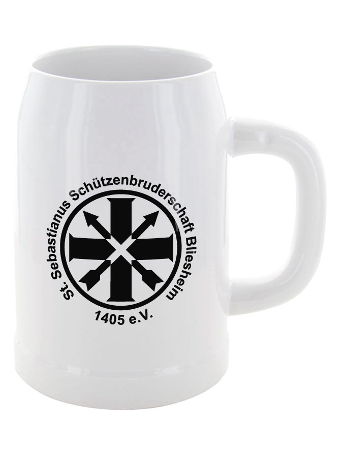 Bierkrug 0,5l Logo