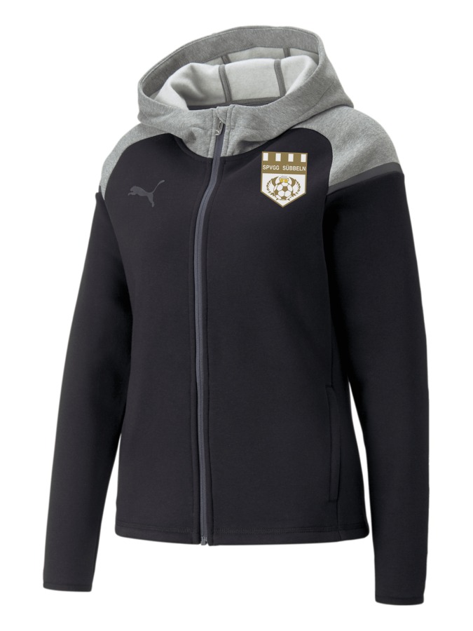 PUMA teamCUP Casuals Kapuzenjacke Damen