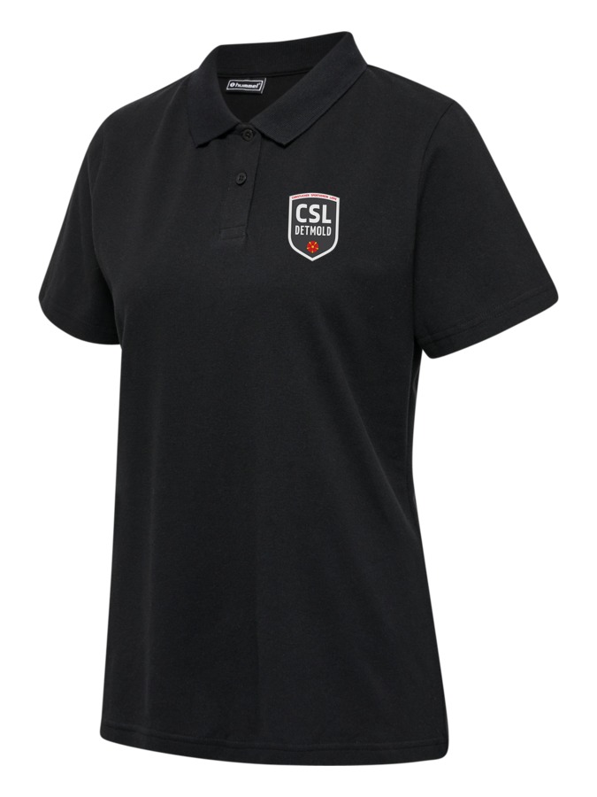 Hummel Red Stretch Polo Damen