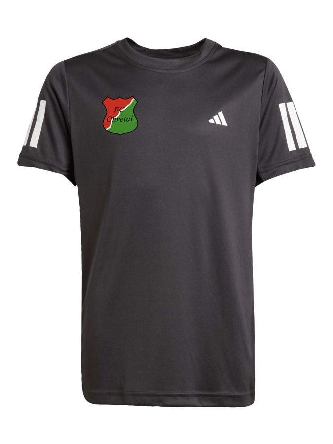 adidas Boys Club Tennis Climacool 3-Stripes T-Shirt