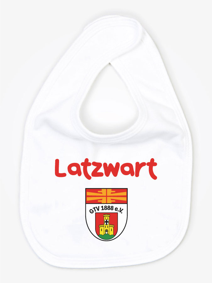 Babylätzchen Latzwart