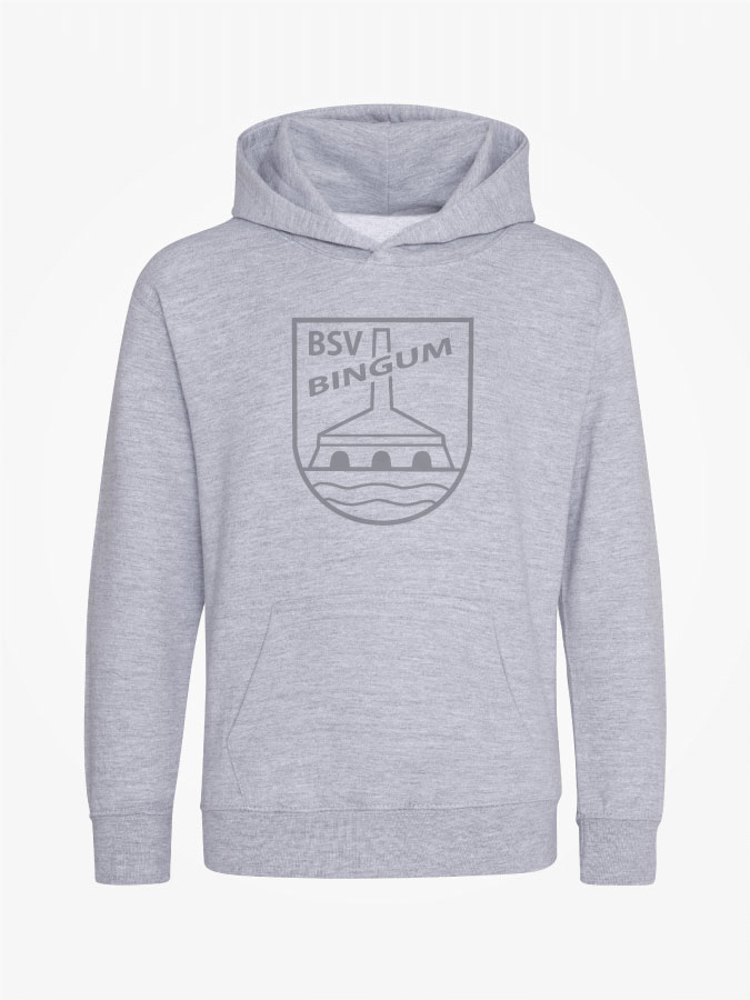 Hoodie All Grey Kids Unisex