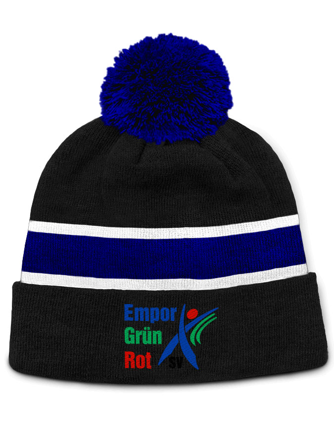 Bommelmütze Sticklogo