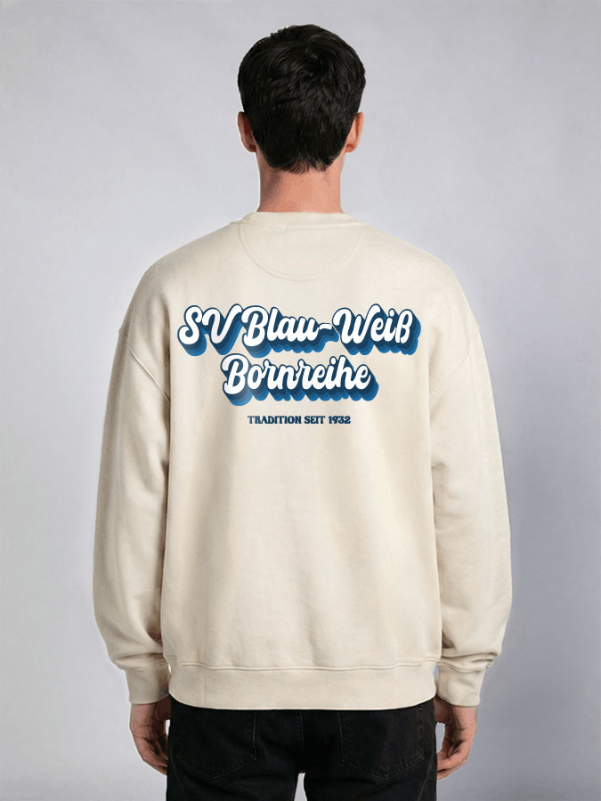 Oversized Sweater Vintage Herren