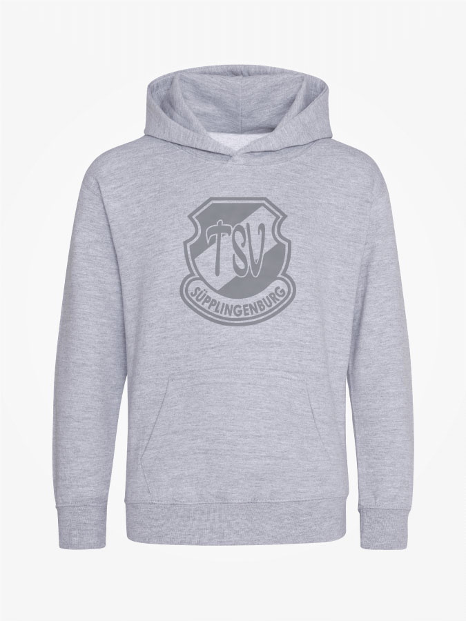 Hoodie All Grey Kids Unisex