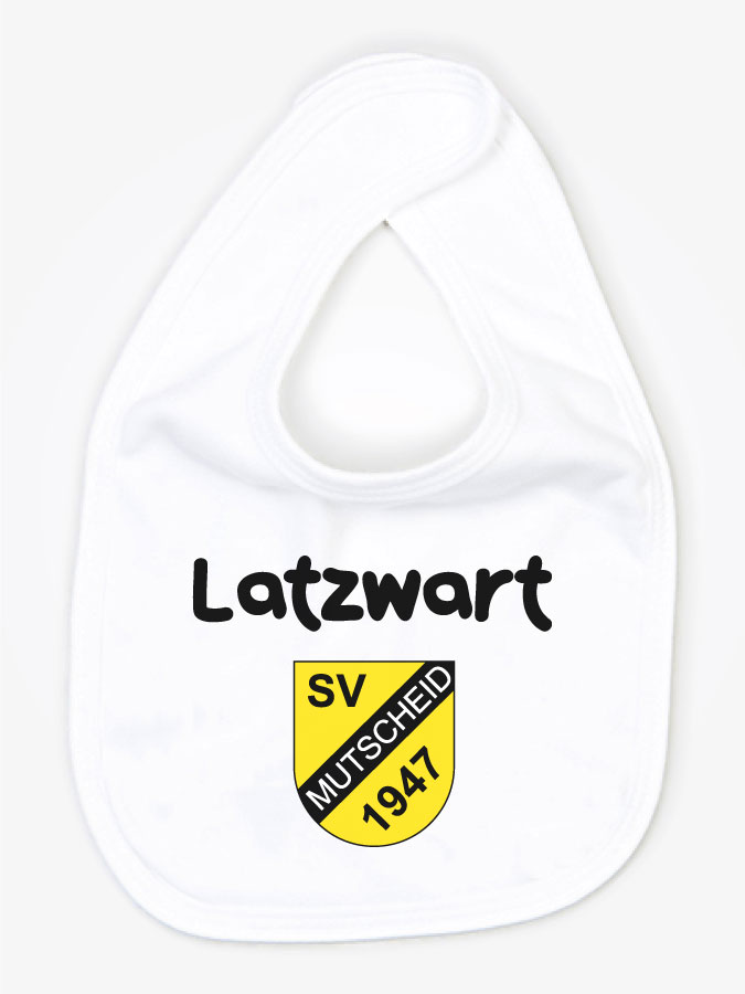Babylätzchen Latzwart