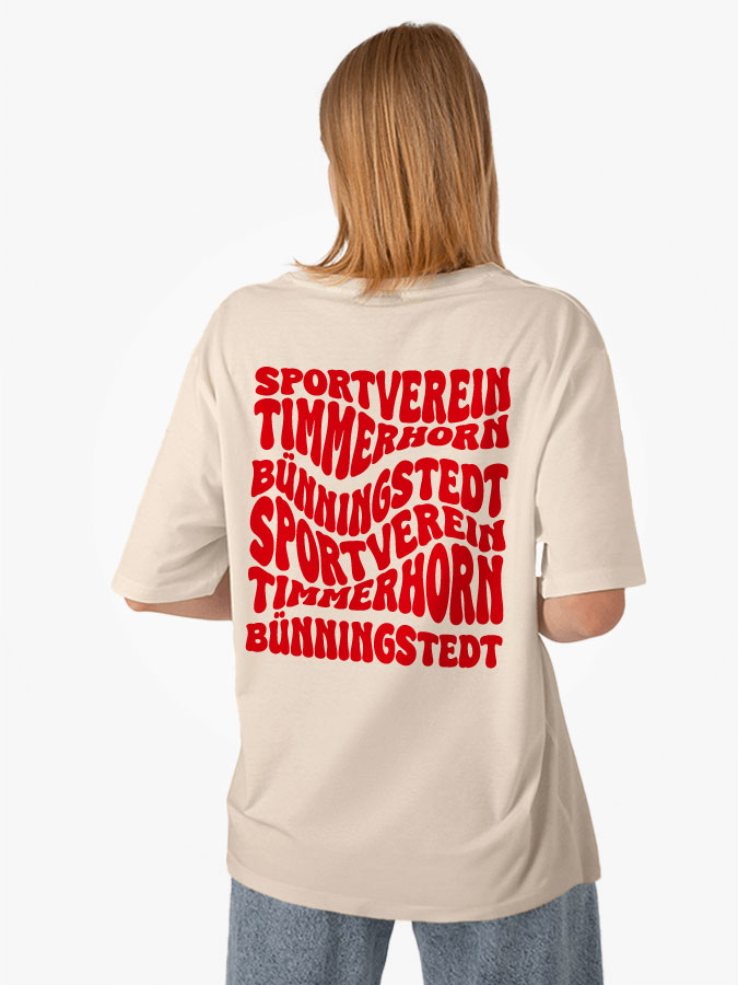 Oversized Shirt Wavy Unisex