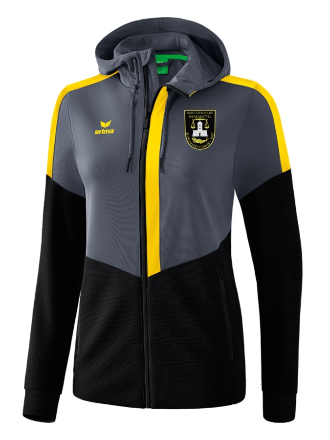 Erima Squad Trainingsjacke mit Kapuze Damen