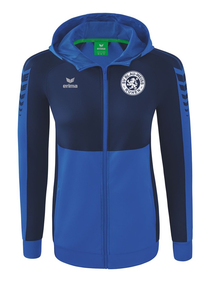 Erima Six Wings Trainingsjacke mit Kapuze Damen