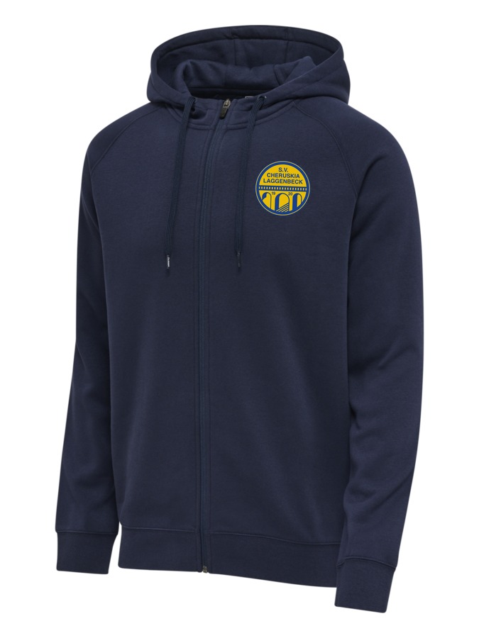 Hummel Red Classic Zip Hoodie