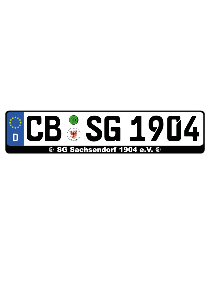 Kennzeichenhalter Kalden (2er Set)