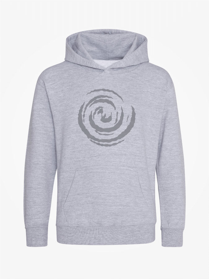 Hoodie All Grey Kids Unisex