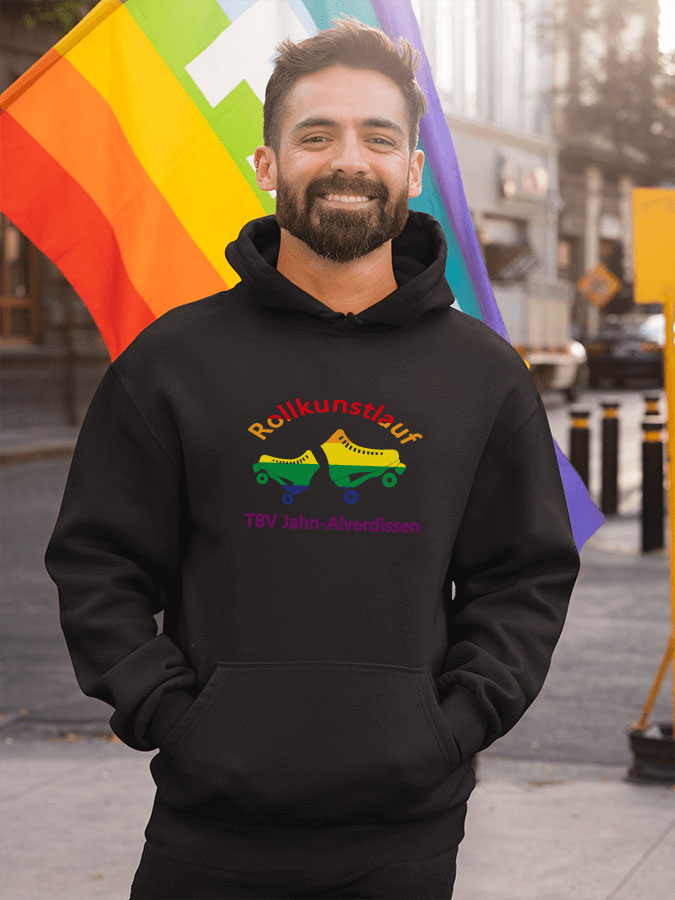 Hoodie Rainbow Herren