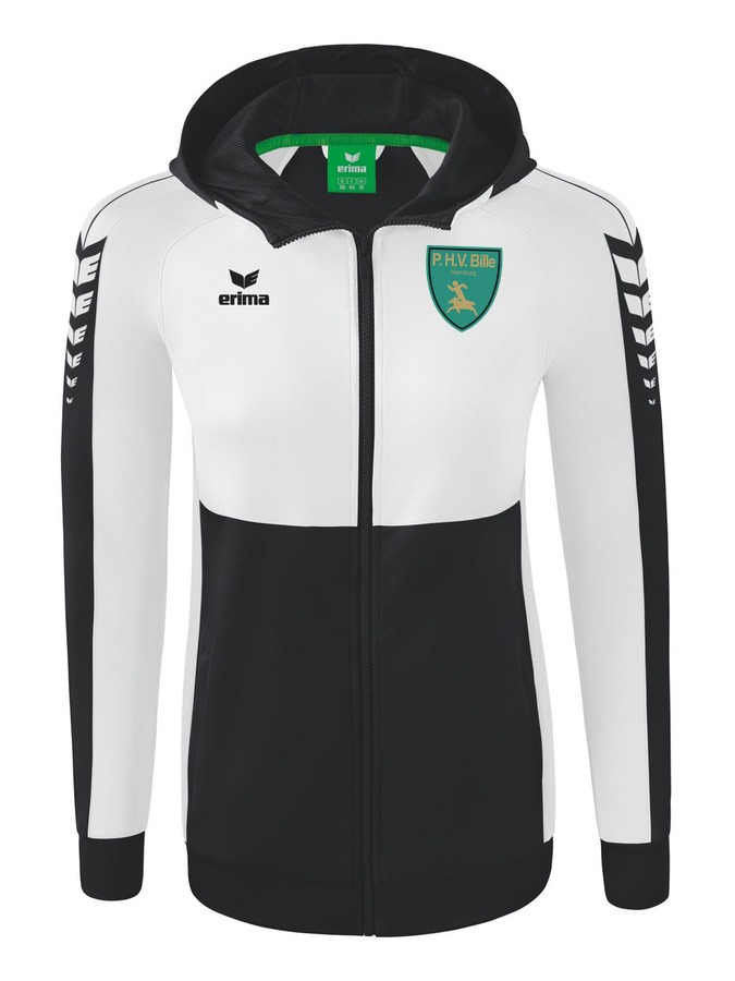 Erima Six Wings Trainingsjacke mit Kapuze Damen