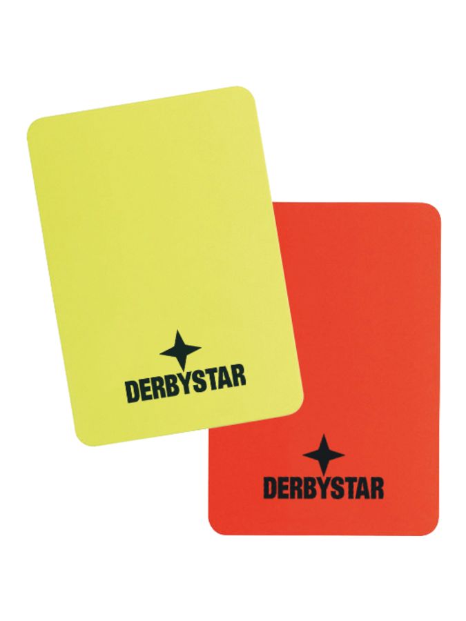 Derbystar Schiedsrichterkarten