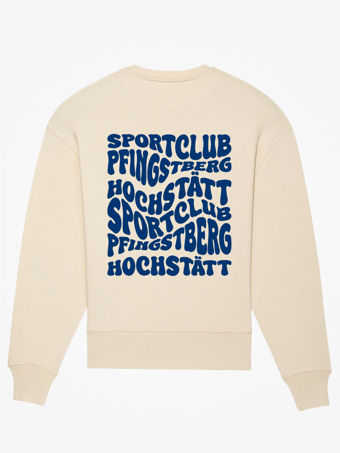 Oversized Sweater Wavy Herren