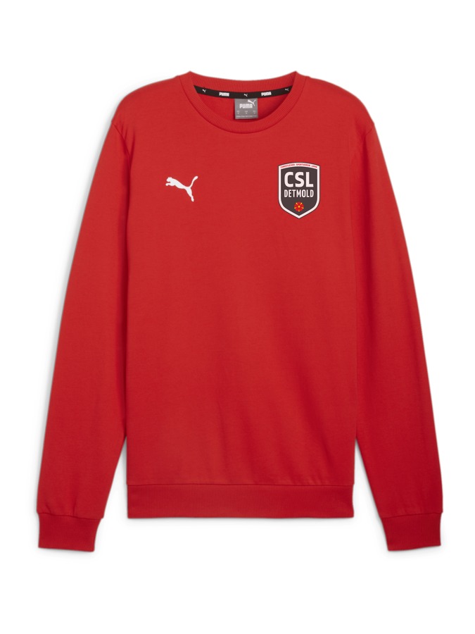 PUMA teamGOAL Casuals Crew Neck Sweatshirt