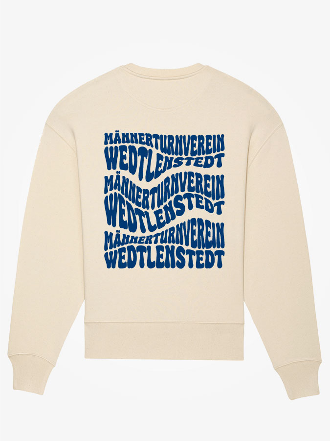 Oversized Sweater Wavy Herren