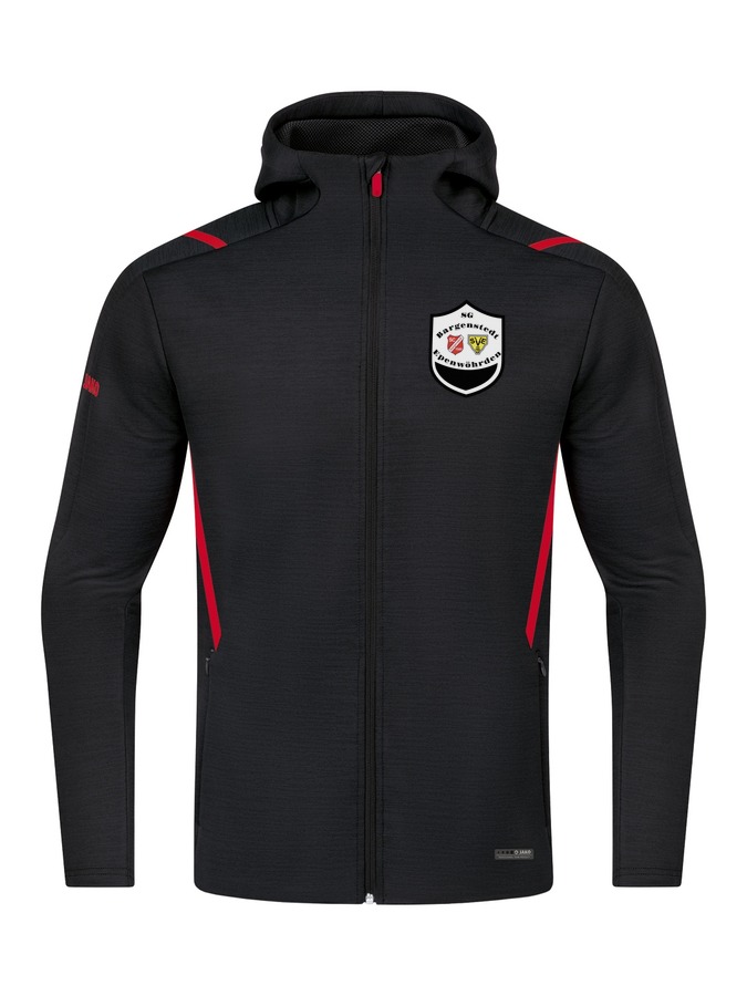 Jako Freizeitjacke Challenge mit Kapuze