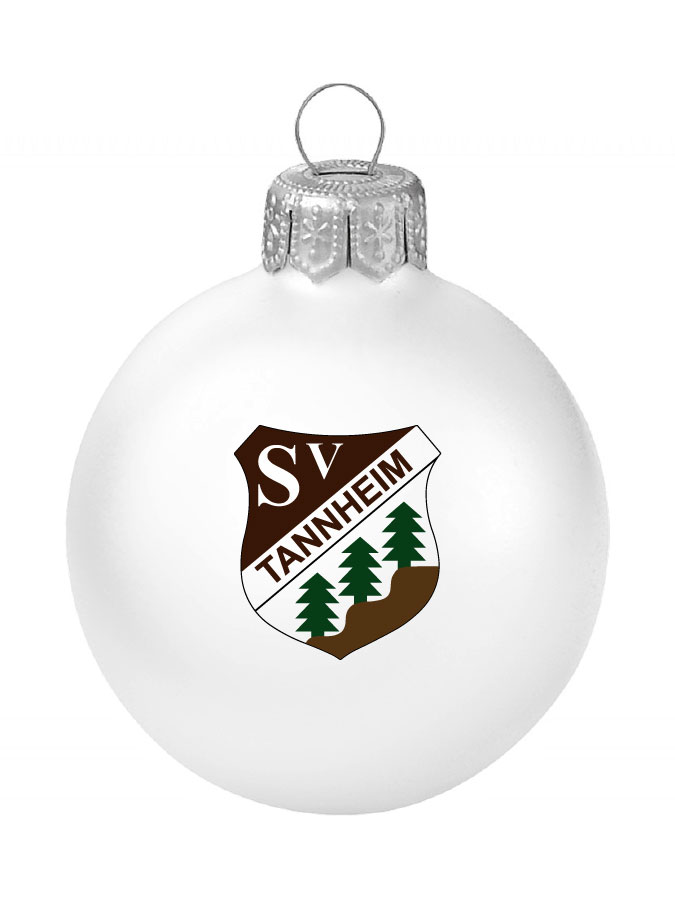 Weihnachtskugel Logo 8cm