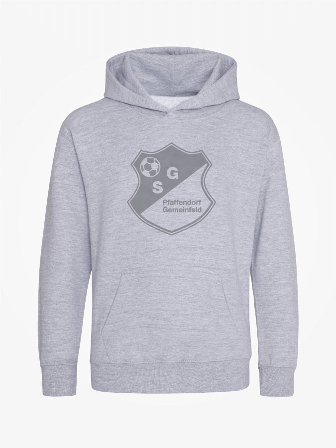 Hoodie All Grey Kids Unisex